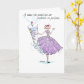 Funny "Refresh women Spaß Geburtstagskarte Karte (Gelbe Blume)