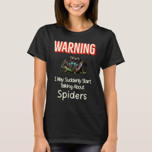 Funny Regal Jumping Spider Spooder Mutter Papi Ara T-Shirt