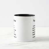 Funny Registered Nurse Definition Geschenke Tasse (Zentrum)