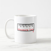 Funny Regler / Band für Quilter Crafter 066 Zitat Kaffeetasse (Links)