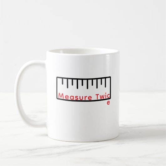 Funny Regler / Band für Quilter Crafter 066 Zitat Kaffeetasse (Links)