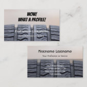 Funny Reifenmonteur und Räderspezialist Tuning Visitenkarte (Vorne/Hinten)