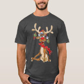 Funny Rein Christmas Antlers T-Shirt