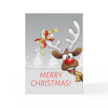 Funny Reindeer Christmas