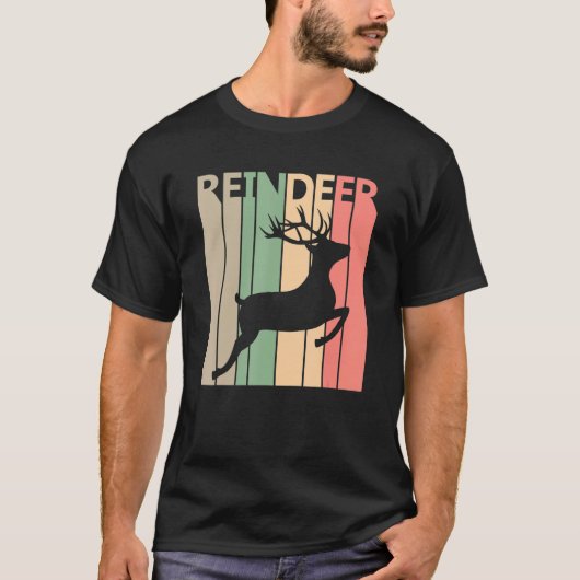 Funny Reindeer Costume T-Shirt (Vorderseite)