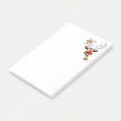 Funny Reindeer Peeking Christmas Meme  Post-it Klebezettel (angewinkelt)