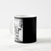 Funny Reindeer Santa Selfie Christmas Party Xmas P Kaffeetasse (Vorderseite Links)