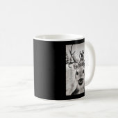Funny Reindeer Selfie Christmas Santa Funny Kids  Kaffeetasse (VorderseiteRechts)