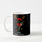 Funny Reindeer Winedeer Reinbeer Matching Couples Kaffeetasse (Links)