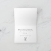 Funny Reindeers Frohe Weihnachten Firmengrüße (Innenseite)