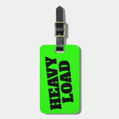 Funny Reisegepäck Anhänger für Koffer Schweres Lad Gepäckanhänger (Vorderseite vertikal)