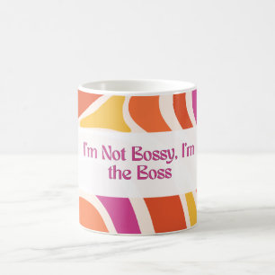 Funny & Relais"Ich bin nicht Bossy, ich bin der Bo Verwandlungstasse