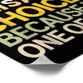 Funny Relationship Quote I Never Question Lisa’s C Poster (Ecke)