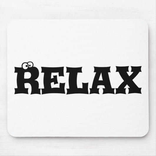 "Funny Relax" Mousepad (Vorne)