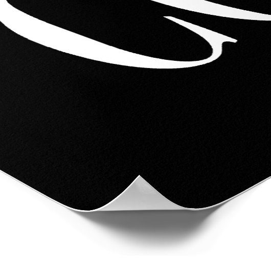 Funny Relax Wir sind ganz verrückt, weißer Text sc Poster (Ecke)