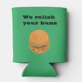 Funny Relaxen Sie Ihre Bruns Burger Dosenkühler (Rückseite)