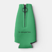 Funny Relaxen Sie Ihre Bruns Burger Flaschenkühler (Rückseite)