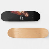 Funny Religious Jesus Meme Christlich Skateboard (Horizontal)