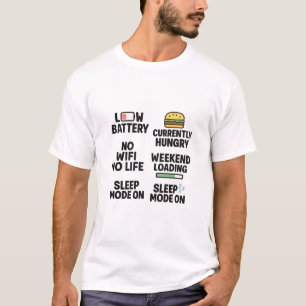 Funny Relitable Life Quotes Tasse T-Shirt