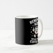 Funny Remember Never Trust A Coffee Fart Adult Wom Kaffeetasse (VorderseiteRechts)