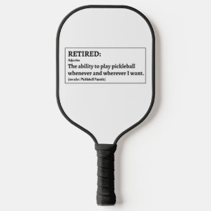 Funny Remüall Pickleball Schläger