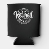 Funny remüde 2022 nicht mehr mein Problem Dosenkühler (Vorderseite)