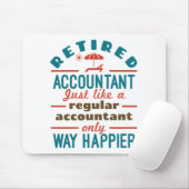 Funny Remüde Accountant Wapper Mousepad (Mit Mouse)