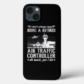 Funny Remüde Air Traffic Controller Radar Case-Mate iPhone Hülle (Rückseite)