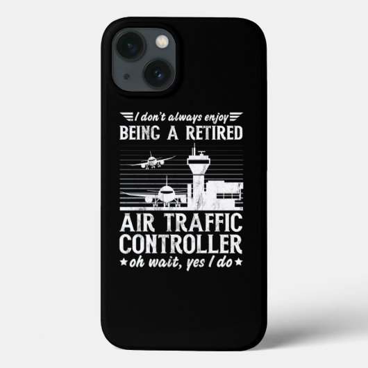 Funny Remüde Air Traffic Controller Radar Case-Mate iPhone Hülle (Rückseite)