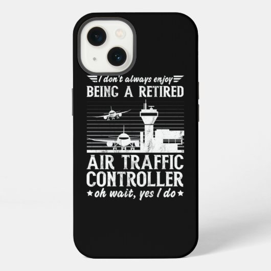 Funny Remüde Air Traffic Controller Radar iPhone Hülle (Rückseite)