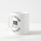 Funny Remüde Doktor Krankenpflege medizinischer Ve Kaffeetasse (Vorderseite Links)