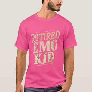 Funny Remüde Emo Kid Sad Music Spaß Ruder T-Shirt