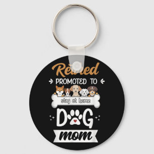 Funny Remüde Hund Mama Geschenk Niedliches Pet Lov Schlüsselanhänger