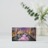 Funny Remüde, Italienischer Kanal, DIY Profession  Visitenkarte (Stehend Vorderseite)