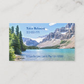 Funny Remüde, Lake Mountains, Profession Gag Vs 2 Visitenkarte (Rückseite)