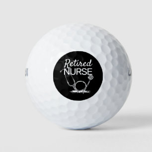 Funny Remüde Nurse Woll nicht zu sehen Pensionieru Golfball