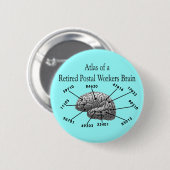 Funny Remüde Postal T - Shirt und Geschenke Button (Vorne & Hinten)