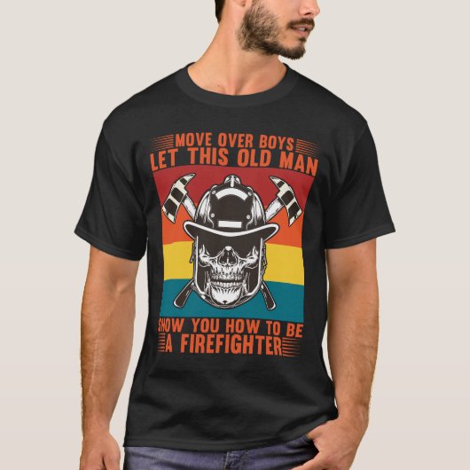 Funny Remüder Feuerwehrmann Slogan T-Shirt (Vorderseite)