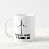 Funny Renewable Energy Environmental Gift Cool Win Kaffeetasse (Links)