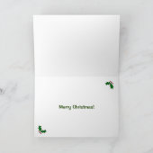 Funny Rentier und Weihnachten (Innenseite)