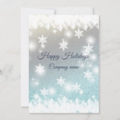 Funny Rentier Weihnachten Firmenjubiläum Party Einladung (Rückseite)