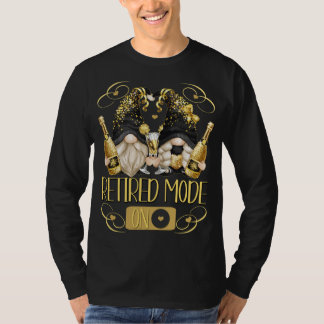 Funny Rentirement Gnomes für wiedergeborene Frauen T-Shirt