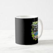 Funny Reptile Bombardiro Crocodilo Brain Rot, Stup Kaffeetasse (VorderseiteRechts)