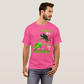 Funny Reptile Chameleon Chameleoff T-Shirt (Vorne ganz)