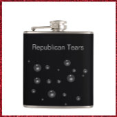 Funny republican tears flask flachmann