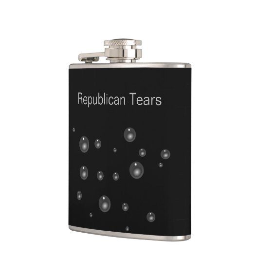 Funny republican tears flask flachmann (Links)