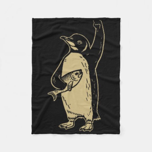Funny Resist Pinguine Protest gegen Zölle (2 S Fleecedecke (Vorderseite)