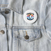 Funny Resist Pinguins Protest gegen Zölle 2 Button (Beispiel)