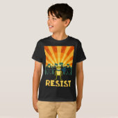 Funny Resist Rtland Frog Protest T-Shirt (Vorne ganz)