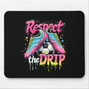 Funny Respekt der Tropfen Soccer Ice Cream Tropfen Mousepad